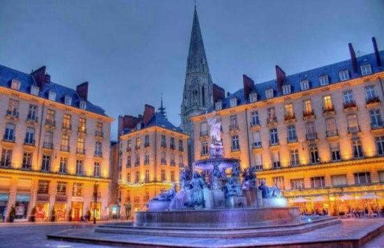 Appartamento Terrasse Royale Au Coeur De Nantes Esterno foto